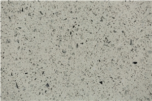 Monochrome Quartz Stone Slab