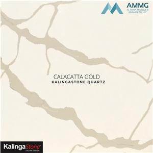 Kalingastone Quartz Calacatta Gold