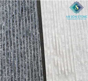 Cheap Grey & White Line Chiseled Wall Panel
