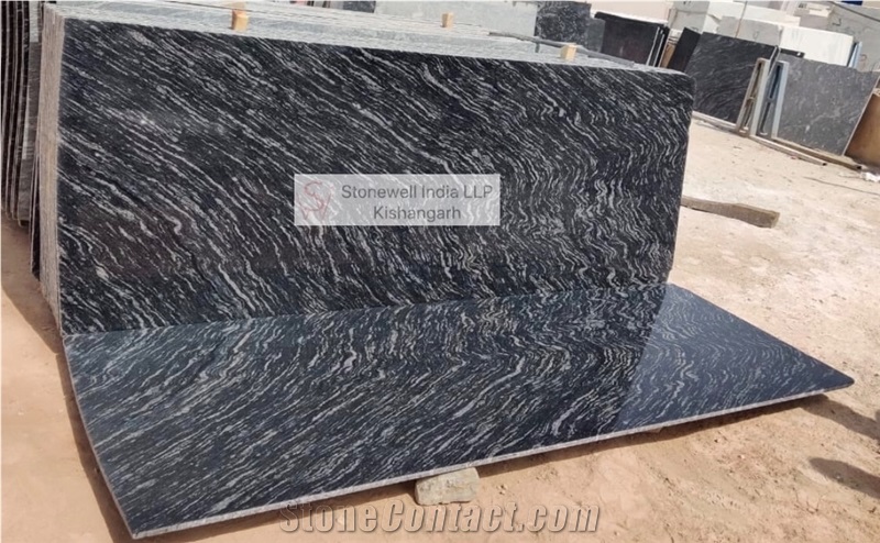 Marquinho Black Granite Slabs