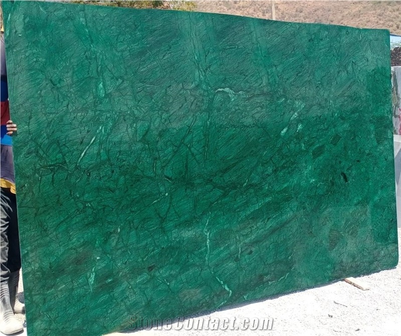 Green Marble Polished Slabs