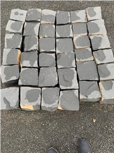 Basalt Cube Stone Landscaping Stones, Cobblestone