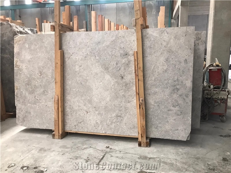 Tundra Gray Marble Slabs & Tiles