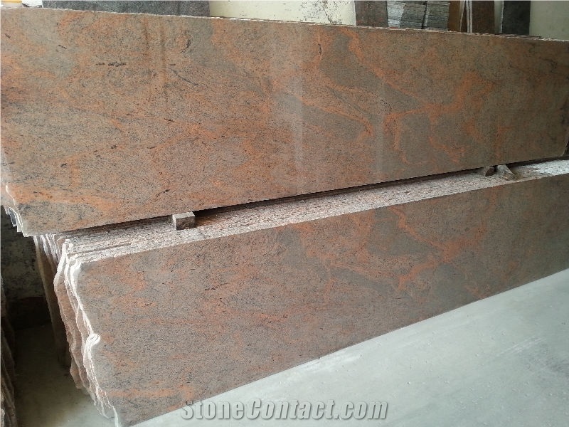 China Juparana Pink Granite Small Slab Polished,Floor Tile