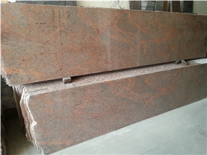 China Juparana Pink Granite Small Slab Polished,Floor Tile