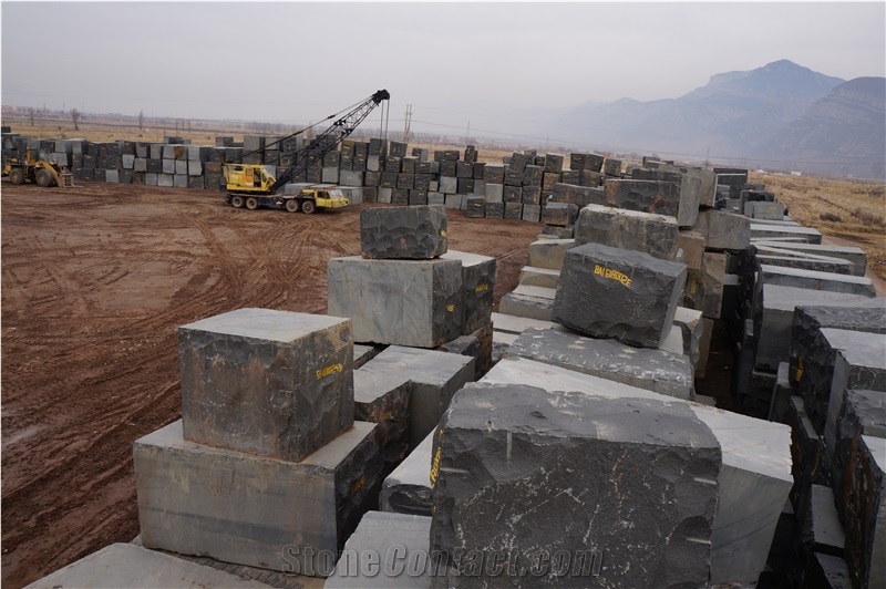 Shanxi Black Granite Blocks G342 Real Quarry Owner
