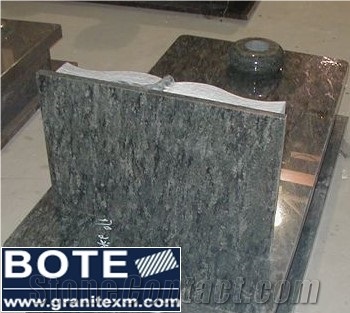Book Style Granite Tombstone Monument Gravestone