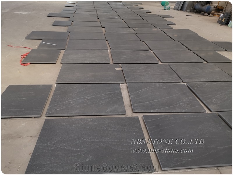 American Black Granite Jet Mist Granite Slab Tile