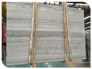 Factory Supply Blue Wooden Marble for Flooring
