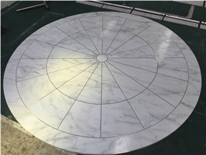 Eastern White Marble for Waterjet Tile