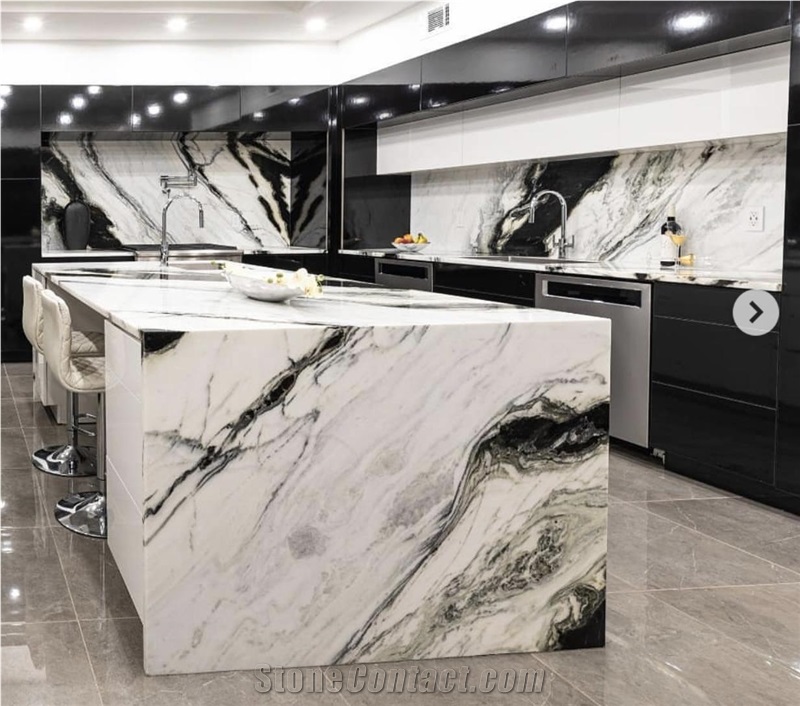 Panda White Marble for Wall Covering