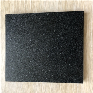 Royal Black Granite for Floor Covering