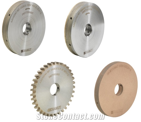 Sintered Diamond Profiling Wheels -Segmented and Continuous for Cnc