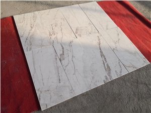 Chinese Calacatta Gold Tile Slab Bianco Oro