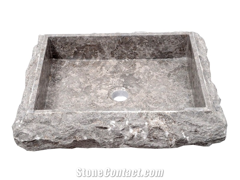 Sink Kotak Full Marmo - Grey