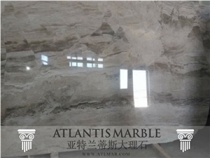 Turkish Marble Cut Size Slab Export Fantasy Light