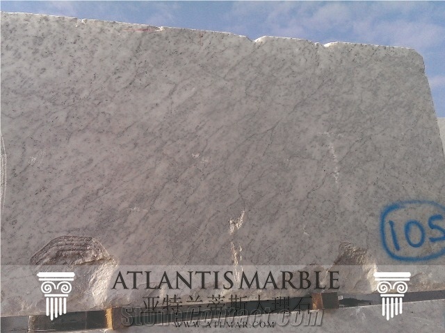 Turkish Marble Cut Size Slab Export Galaxy White