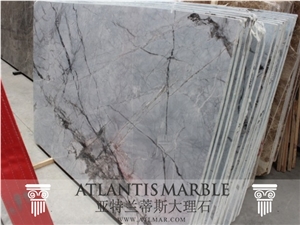 Turkish Marble Cut Size Slab Export Lilac Storm