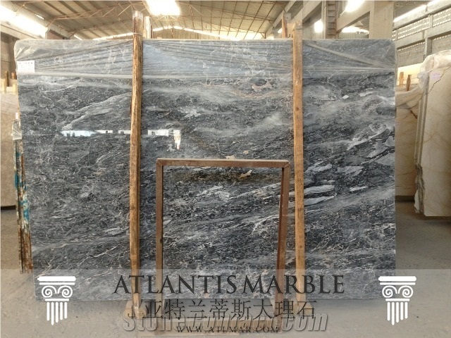 Turkish Marble Cut - Size Slab Export London Grey