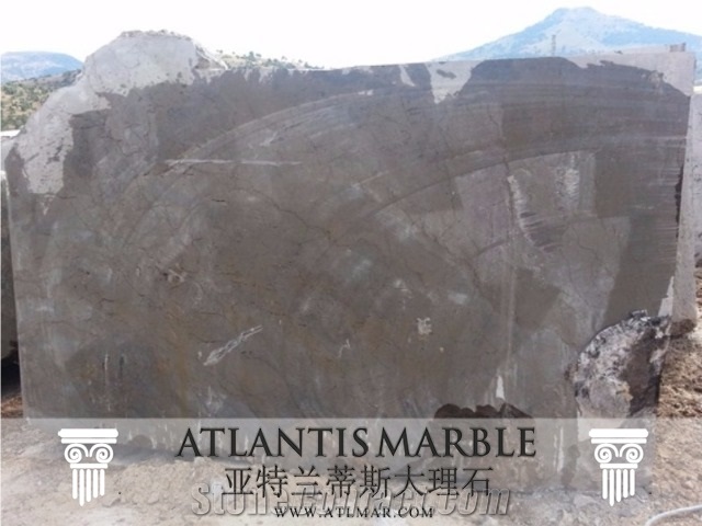 Turkish Marble Cut Size Slab Export Moon Valley Grey