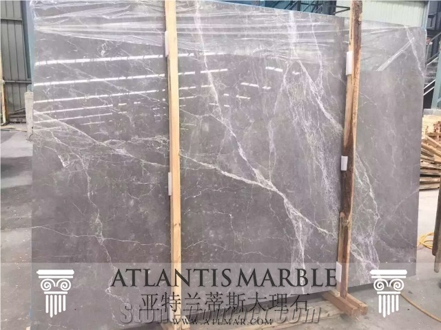 Turkish Marble Cut Size Slab Export New Maya Grey