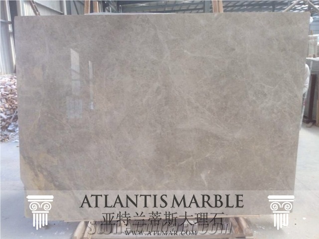Turkish Marble Cut Size Slab Export New Silver Gre