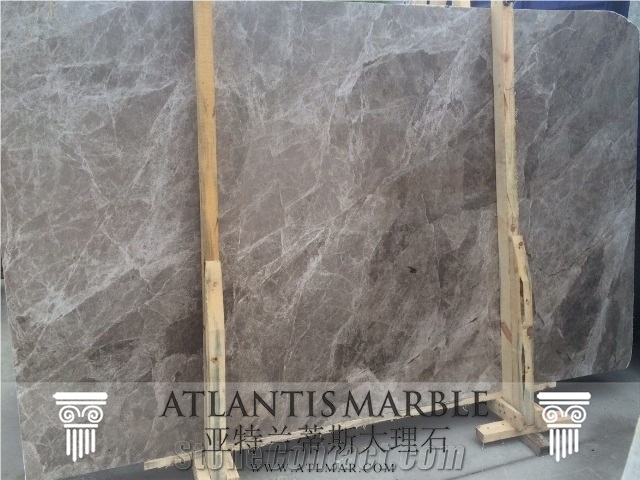 Turkish Marble Cut to Size Slab Export Coffee Grey