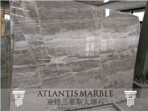 Turkish Marble Cut to Size Slab Export River Grey