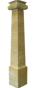 China Yellow Gold Granite Columns, Granite Columns