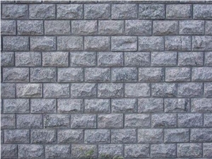 G343 Shandong Grey Granite Pitched Wall Facade