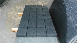 Stayy Black Granite Pavers, Paving Tiles, Own Quarry