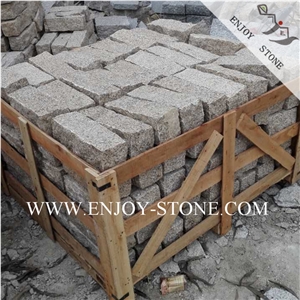 All Sides Natural Split G682 Rustic Yellow Paver