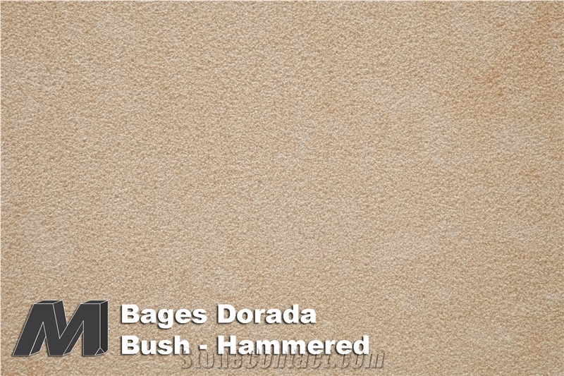 Bages Dorada Bush-Hammered Tiles & Slabs