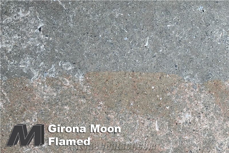 Girona Moon Flamed Tiles & Slabs