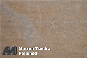 Marron Tundra Polished Tiles & Slabs