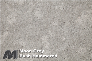 Moon Grey Bush-Hammered Tiles & Slabs