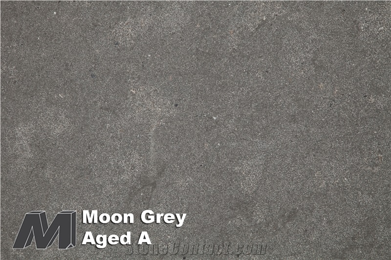 Moon Grey Limestone Aged a Tiles & Slabs