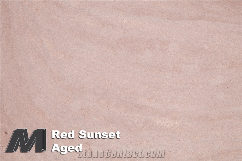 Red Sunset Aged Tiles & Slabs