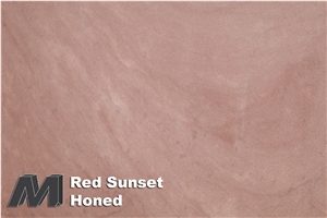 Red Sunset Honed Tiles & Slabs