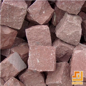 China Red Porphyry Porphyr Red,G666,Dayang Red,Porphyr Red Cubes