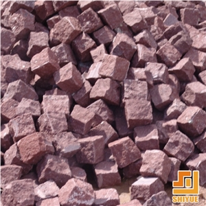 China Red Porphyry Porphyr Red,G666,Dayang Red,Porphyr Red Cubes
