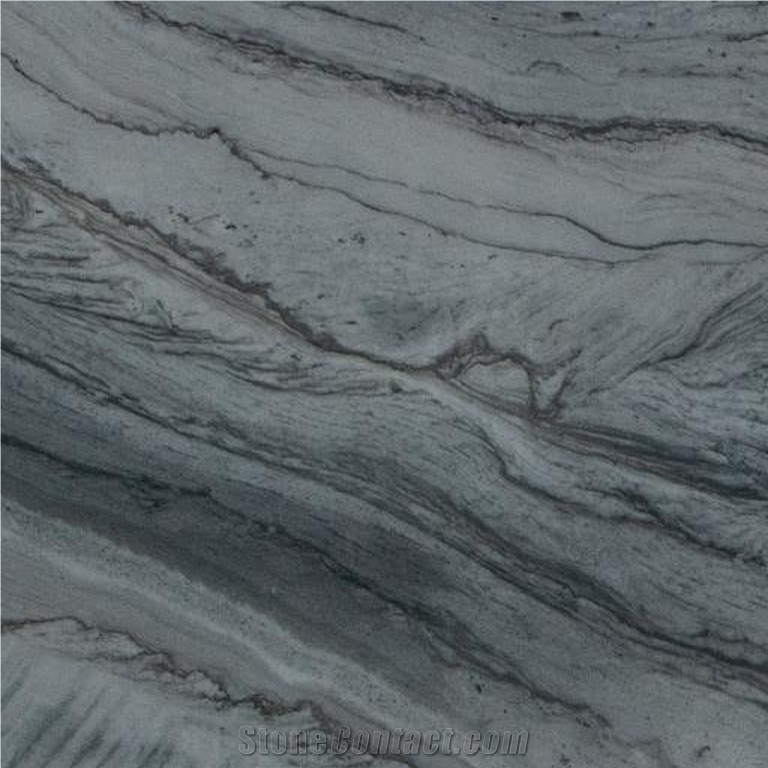 Brillian Gray Quartzite Slabs