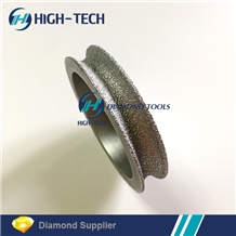 Brazed 3 Inch Diamond Grinding Wheel Edge Profile