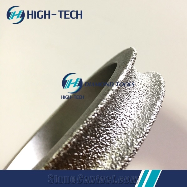 Brazed 3 Inch Diamond Grinding Wheel Edge Profile
