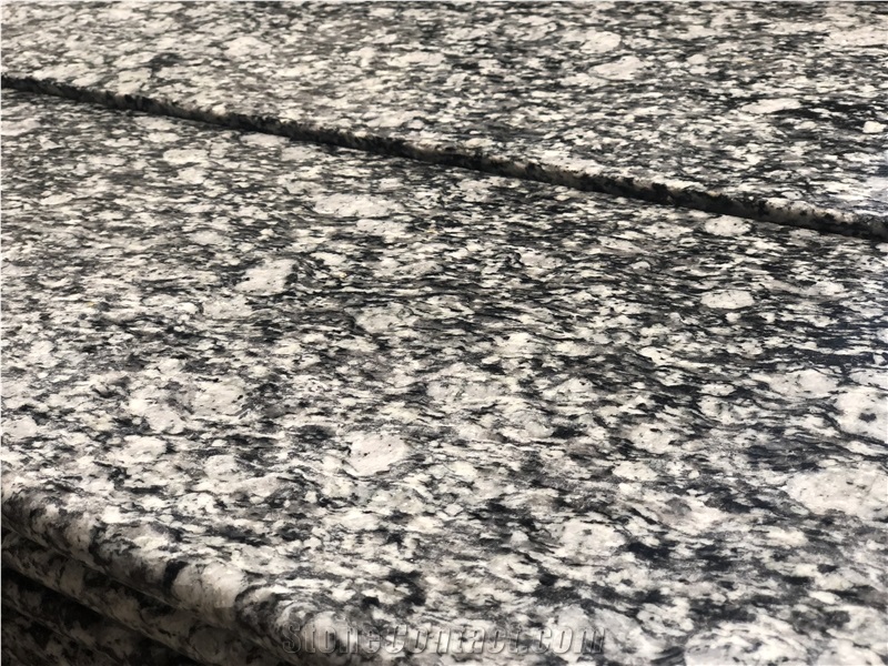 Sea Wave White Granite G418 , Spray White Tiles