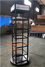 Artificial and Quartz Stone Showroom Display Rack