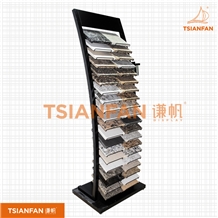 Quartz Stone Tower Display Stand Rack