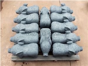 Lava Basalt Stone Handicrafts Garden Sculptures