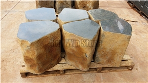 Natural Basalt Stone for Table & Chair