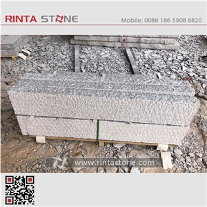 G365 Granite Shandong White Grey Cheapest Kerb Stone